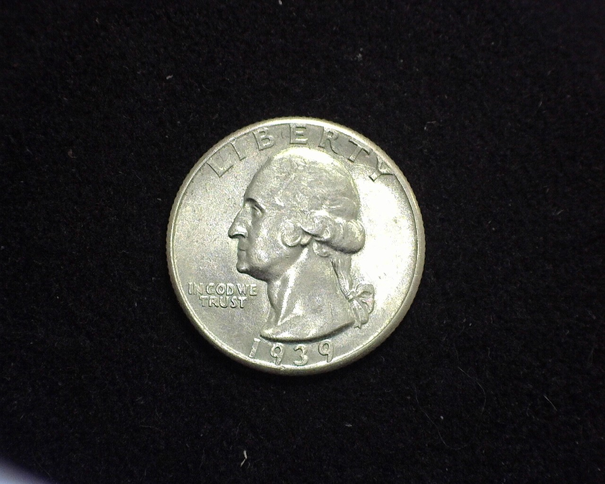 1939 Washington AU Obverse - US Coin - Huntington Stamp and Coin
