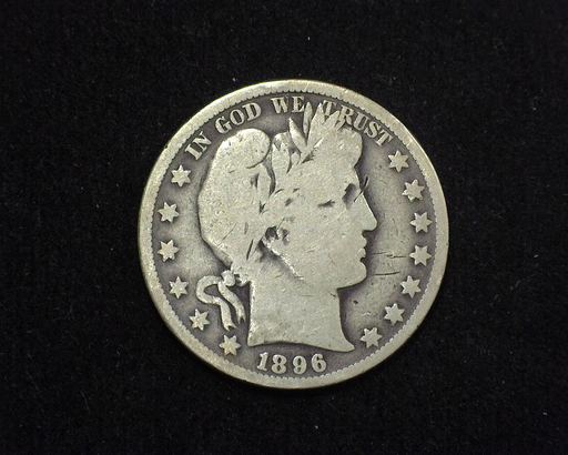 1896 O Barber G Obverse - US Coin - Huntington Stamp and Coin