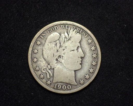 1900 Barber VG+ Obverse - US Coin - Huntington Stamp and Coin