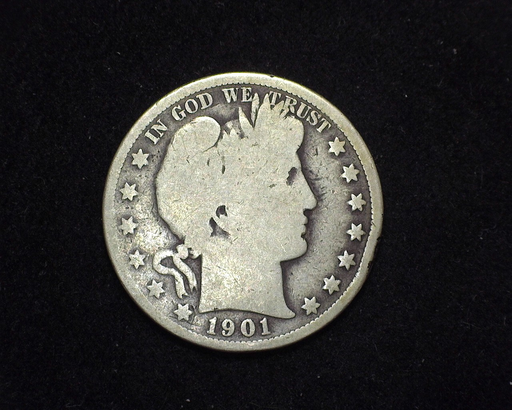 1901 S Barber G Obverse - US Coin - Huntington Stamp and Coin