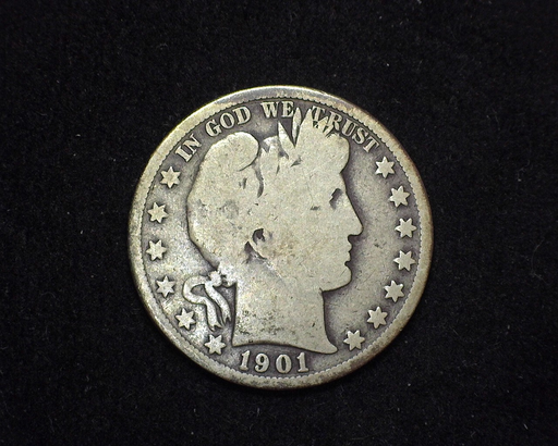 1901 S Barber G Obverse - US Coin - Huntington Stamp and Coin