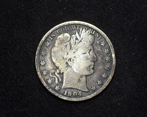 1904 Barber VG Obverse - US Coin - Huntington Stamp and Coin
