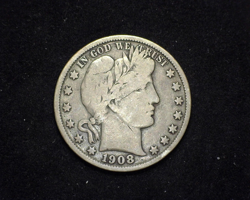1908 Barber VG/F Obverse - US Coin - Huntington Stamp and Coin