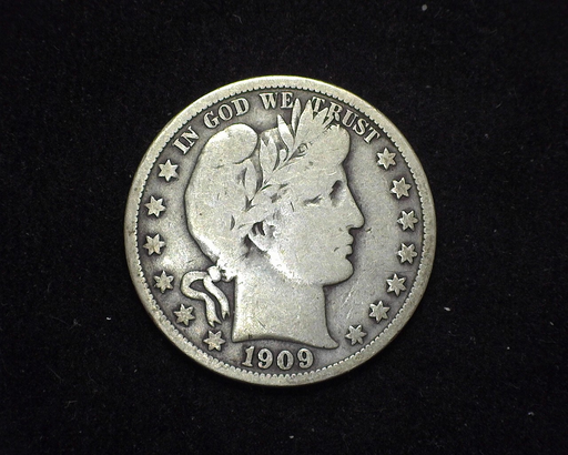 1909 Barber F Obverse - US Coin - Huntington Stamp and Coin