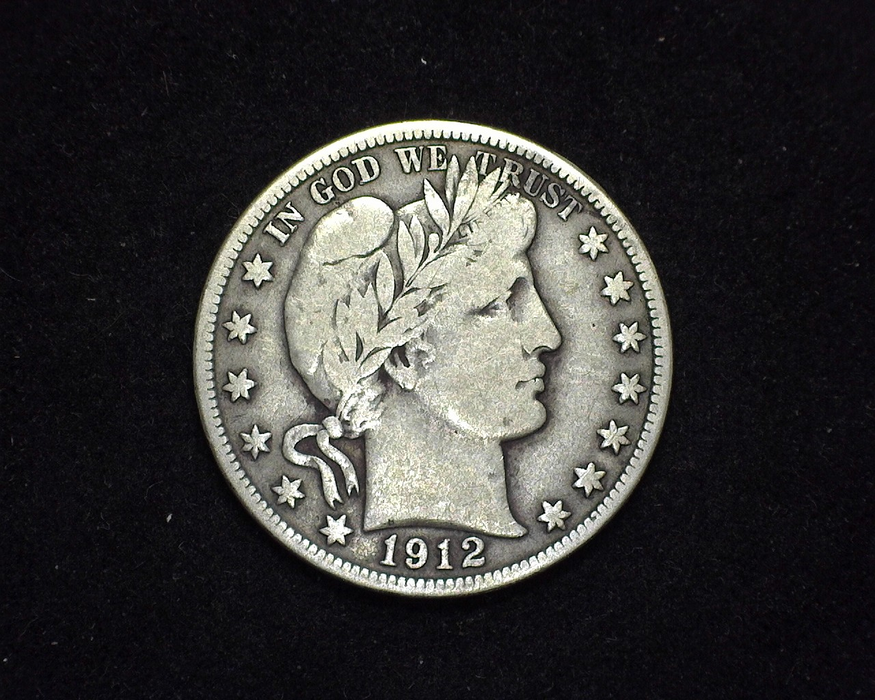 1912 S Barber F Obverse - US Coin - Huntington Stamp and Coin
