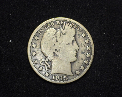 1915 Barber VG Obverse - US Coin - Huntington Stamp and Coin