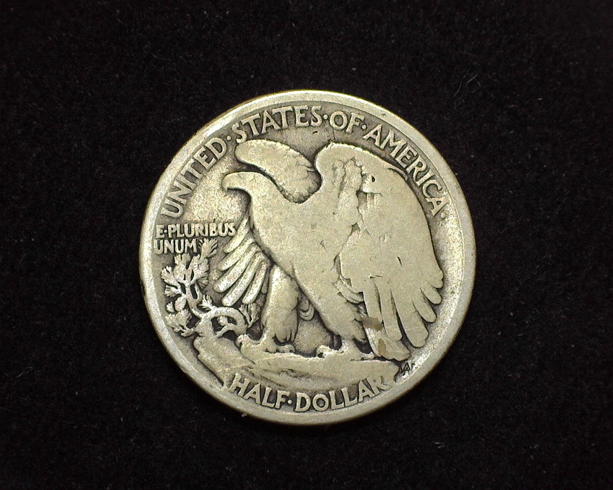 1917 OBV D Walking Liberty Half Dollar VG - US Coin