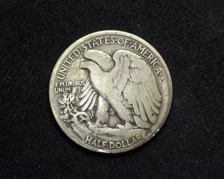1919 D Walking Liberty Half Dollar F - US Coin