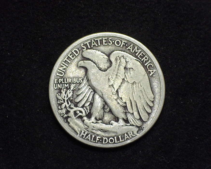 1919 S Walking Liberty Half Dollar VG/F - US Coin