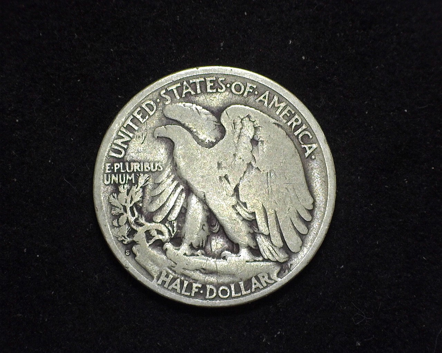 1921 S Walking Liberty Half Dollar VG - US Coin