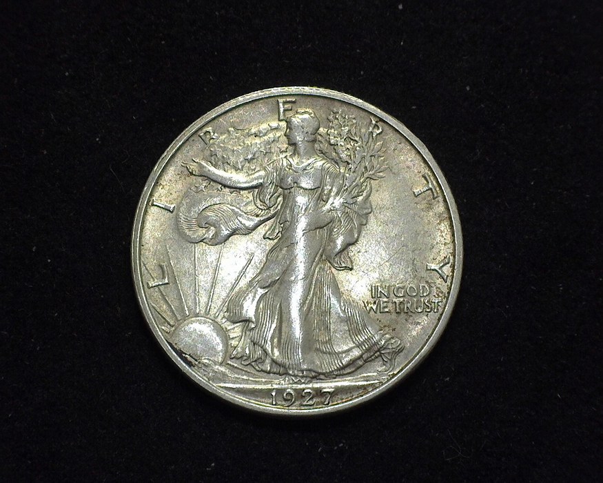 HS&C: 1927 S Half Dollar Walking Liberty AU Coin