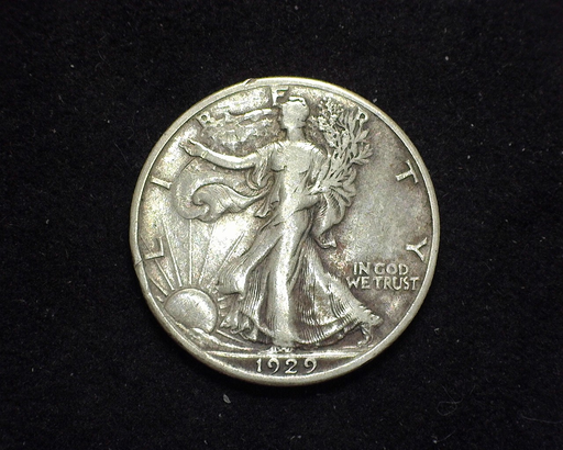 HS&C: 1929 S Half Dollar Walking Liberty VF Coin