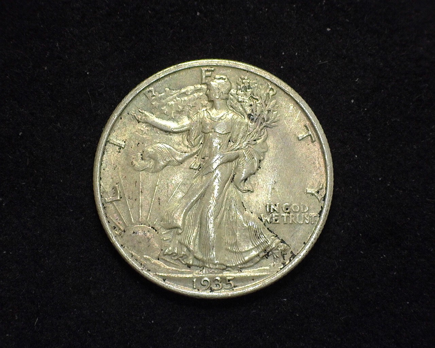 HS&C: 1935 Half Dollar Walking Liberty AU Coin