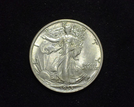 HS&C: 1935 Half Dollar Walking Liberty BU Coin