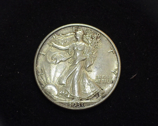 HS&C: 1936 Half Dollar Walking Liberty AU Coin