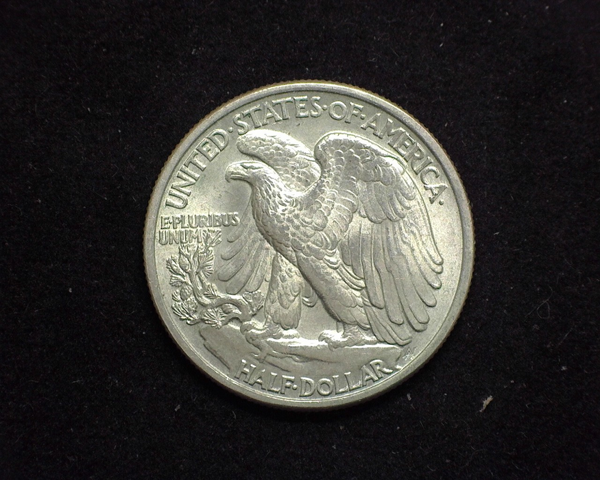 1938 Walking Liberty Half Dollar BU, MS-63 - US Coin