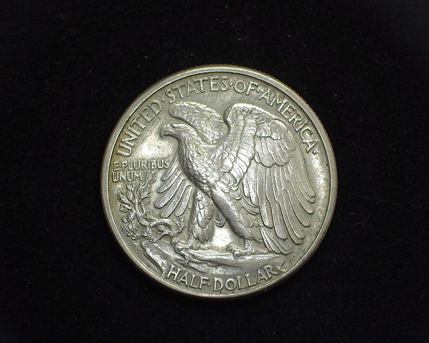 1939 D Walking Liberty Half Dollar BU, MS-63 - US Coin