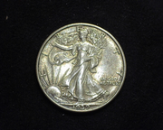 HS&C: 1939 S Half Dollar Walking Liberty AU Coin