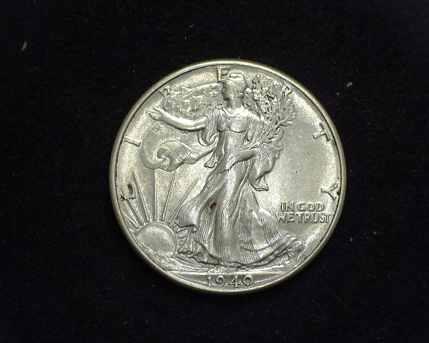 HS&C: 1940 Half Dollar Walking Liberty AU Coin