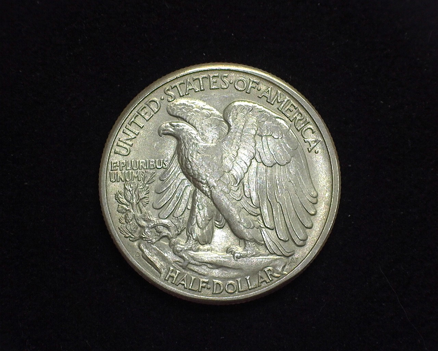 1942 D Walking Liberty Half Dollar BU, MS-63 - US Coin