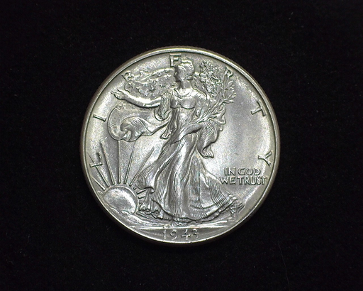 HS&C: 1943 Half Dollar Walking Liberty BU Coin