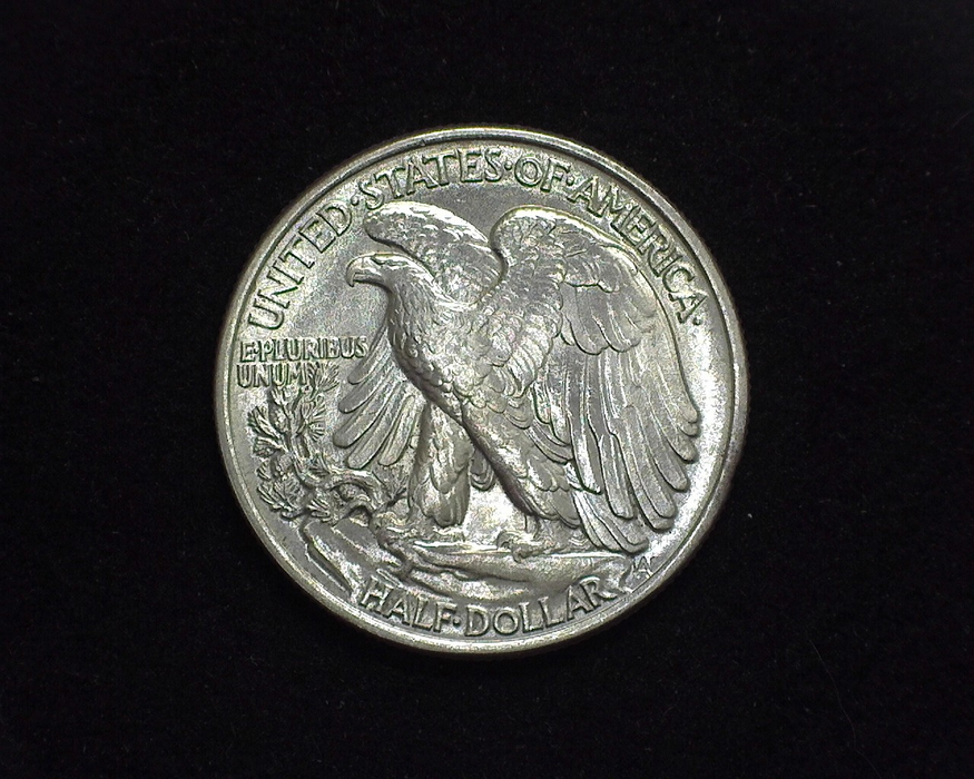 1943 Walking Liberty Half Dollar BU, MS-64 - US Coin