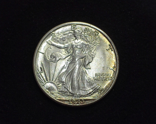 HS&C: 1943 D Half Dollar Walking Liberty BU Coin