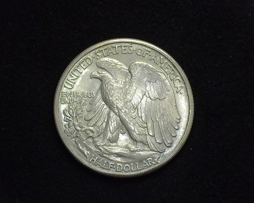 1943 D Walking Liberty Half Dollar BU, MS-65 - US Coin
