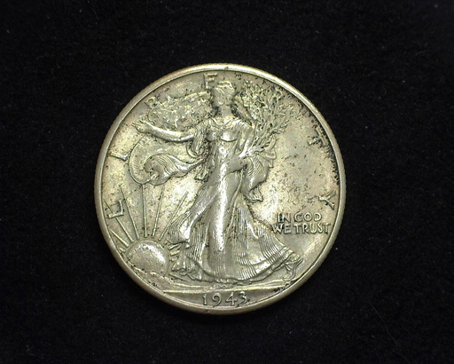 HS&C: 1943 S Half Dollar Walking Liberty AU Coin