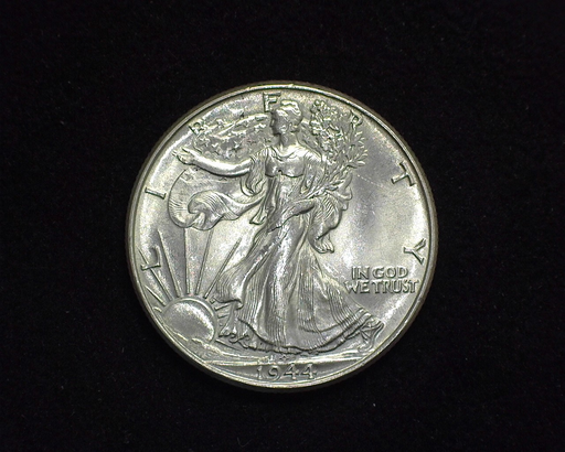HS&C: 1944 Half Dollar Walking Liberty BU, MS-64 Coin