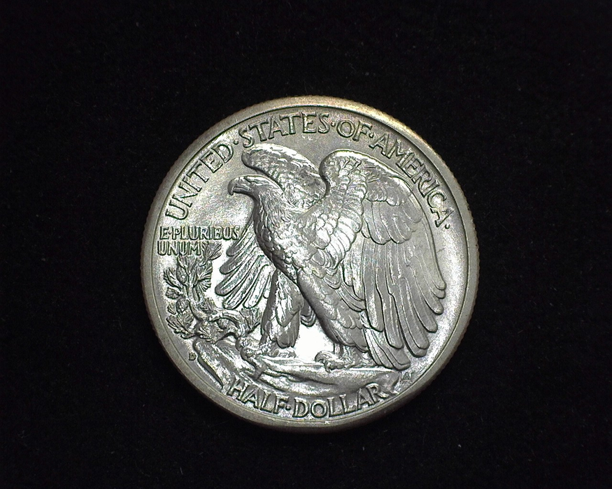 1944 D Walking Liberty Half Dollar BU, MS-64 - US Coin