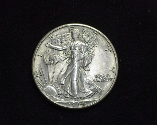HS&C: 1944 S Half Dollar Walking Liberty BU, MS-64 Coin