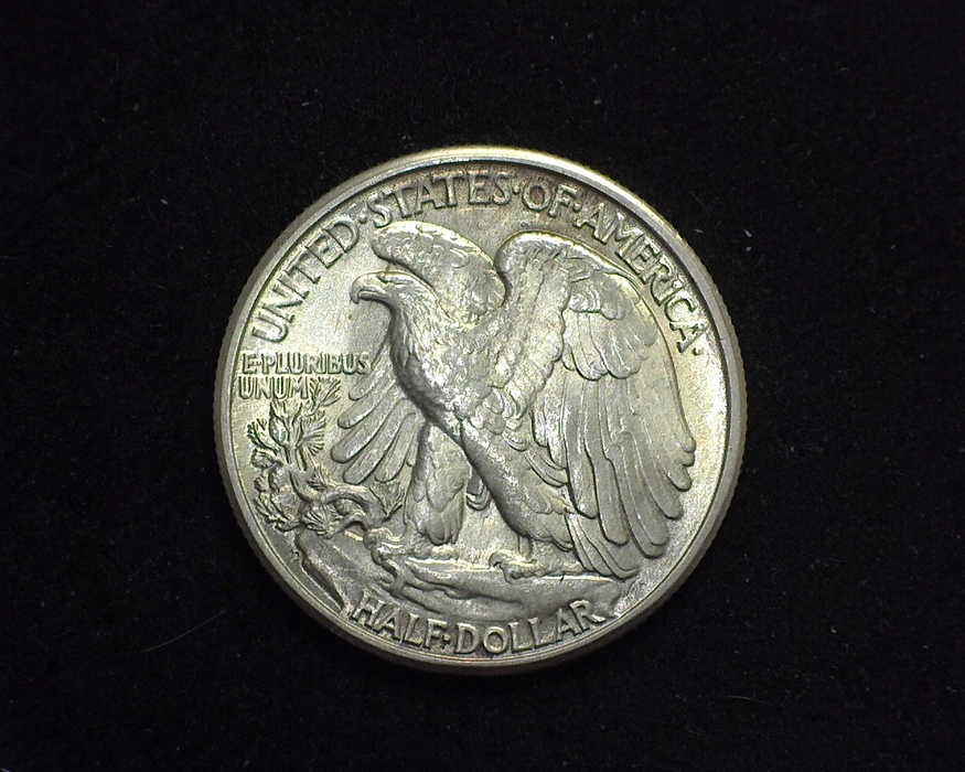 1945 D Walking Liberty Half Dollar BU, MS-64 - US Coin
