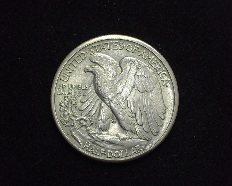 1945 D Walking Liberty Half Dollar BU, MS-65 - US Coin