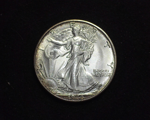 HS&C: 1946 S Half Dollar Walking Liberty BU, MS-64 Coin