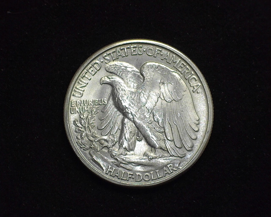 1947 D Walking Liberty Half Dollar BU, MS-63 - US Coin