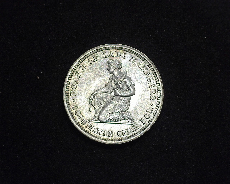 1893 Isabella Commemorative BU, MS-63 - US Coin