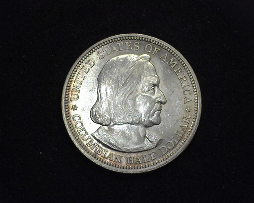 HS&C: 1892 Columbian Half Dollar Commemorative BU Choice. Coin