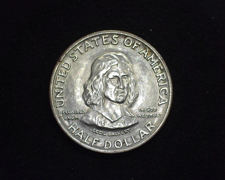 HS&C: 1934 Maryland Half Dollar Commemorative BU, MS-63 Coin