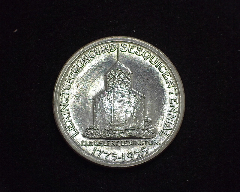 1925 Lexington Concord Commemorative BU, MS-65 - US Coin