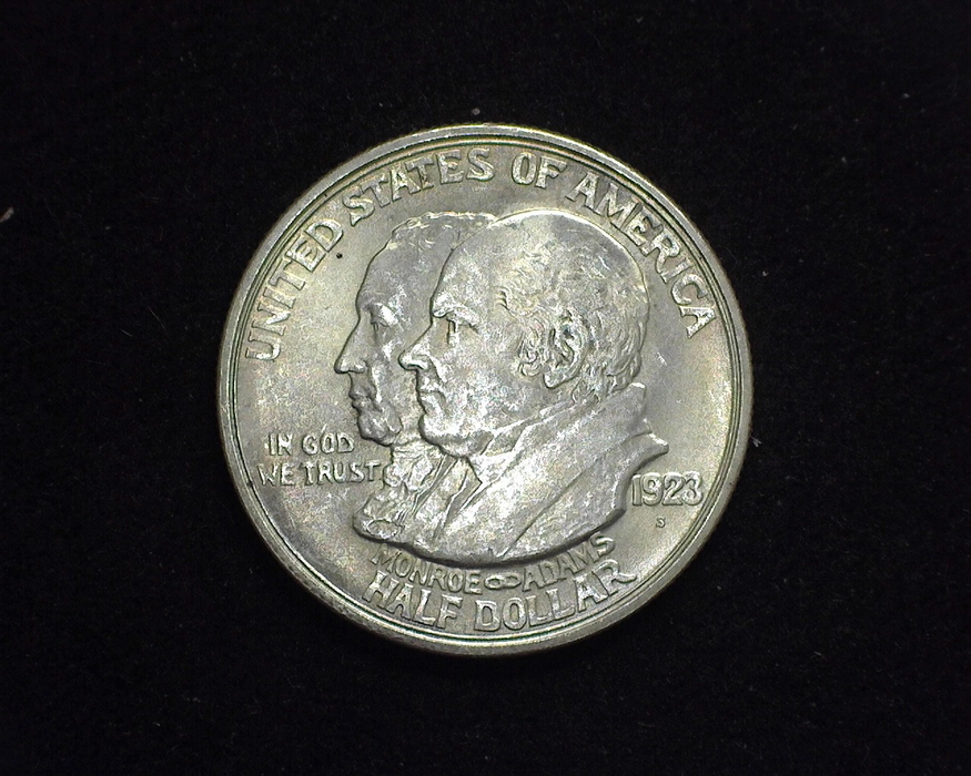 HS&C: 1923 Monroe Half Dollar Commemorative BU Coin