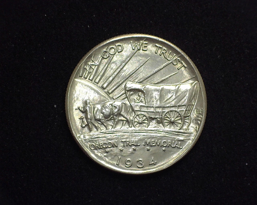 1934 Oregon Trail D Commemorative BU, MS-65 - US Coin