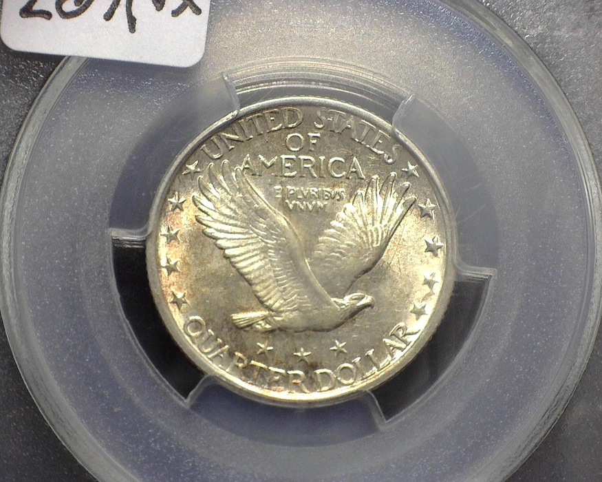 1923 Standing Liberty Quarter PCGS AU-58 - US Coin