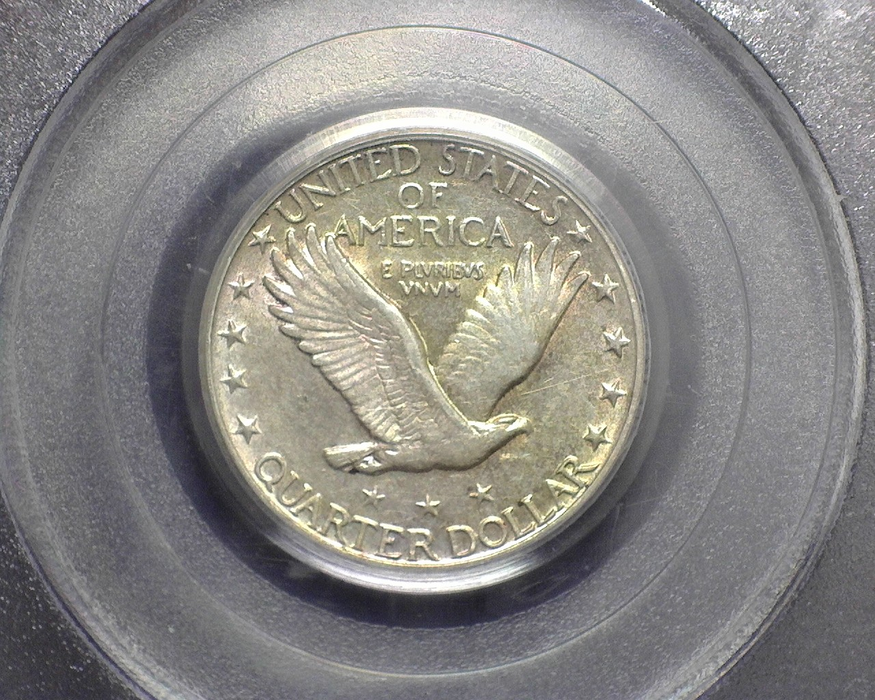 1928 D Standing Liberty Quarter PCGS AU-55 - US Coin