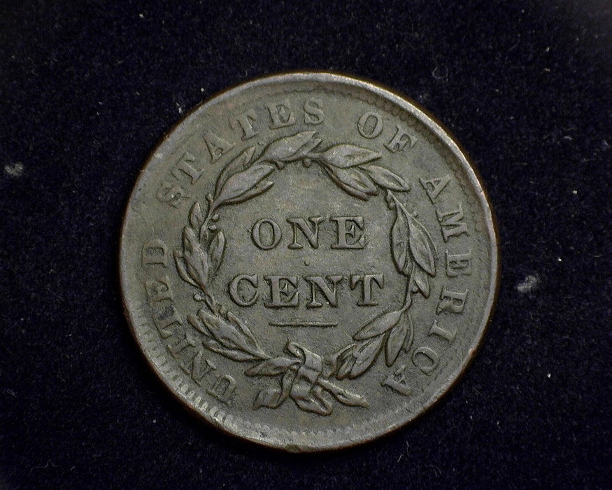 1838 Large Cent Matron Cent XF - US Coin