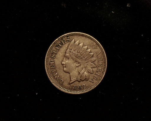 HS&C: 1862 Indian Head Cent/Penny VF Coin