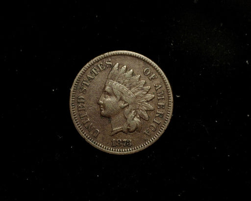 HS&C: 1873 Indian Head Cent/Penny F Coin
