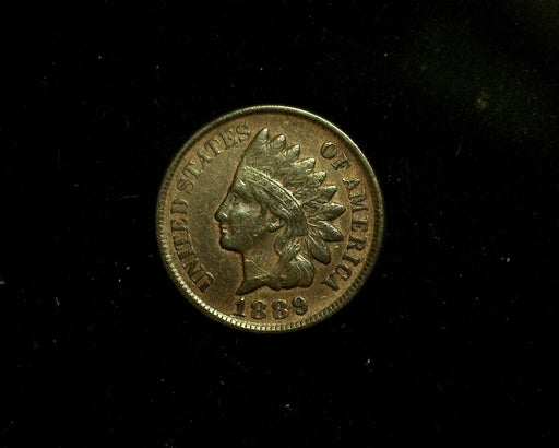 HS&C: 1889 Indian Head Cent/Penny VF Coin