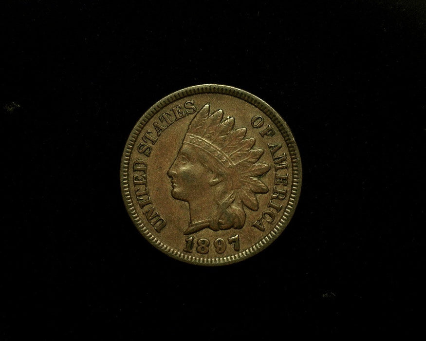 HS&C: 1897 Indian Head Cent/Penny XF Coin