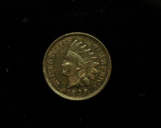 HS&C: 1899 Indian Head Cent/Penny XF Coin